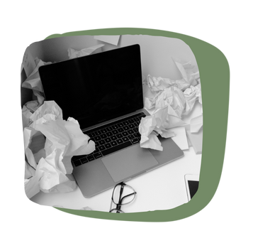 Pessoa sobrecarregada